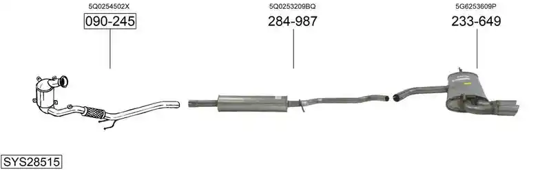 BOSAL SYS28515