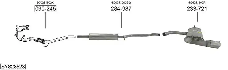 BOSAL SYS28523