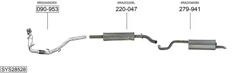 BOSAL SYS28528