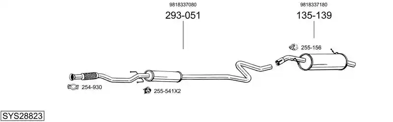 BOSAL SYS28823