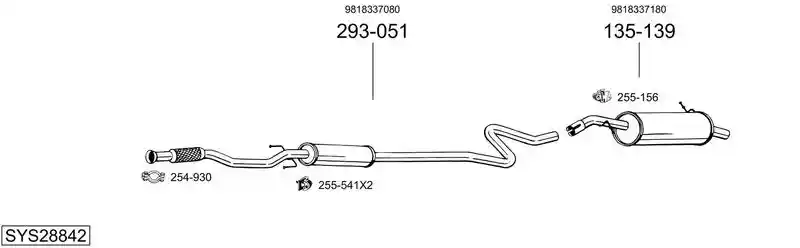 BOSAL SYS28842