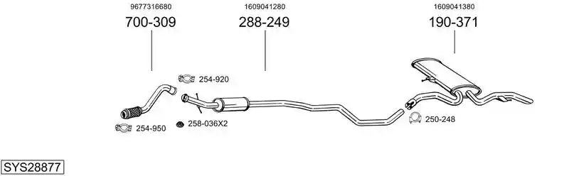 BOSAL SYS28877