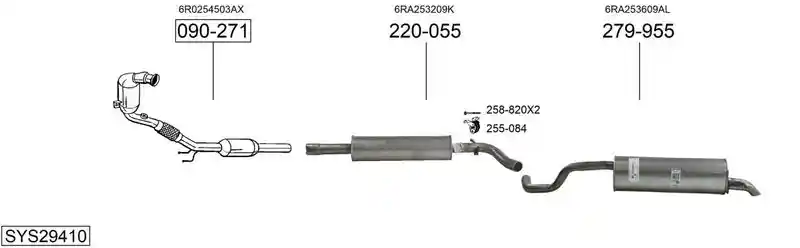 BOSAL SYS29410