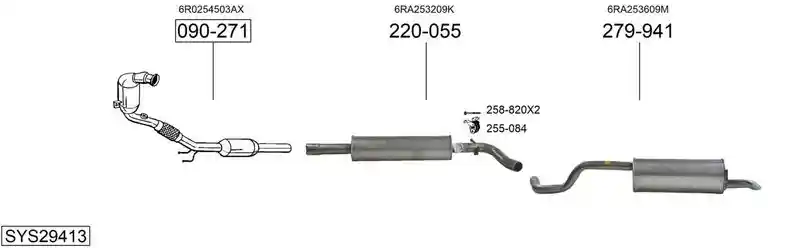 BOSAL SYS29413