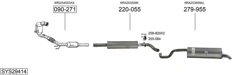 BOSAL SYS29414