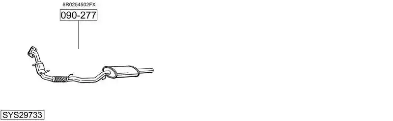 BOSAL SYS29733
