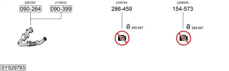 BOSAL SYS29783