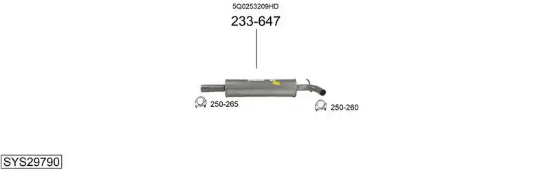 BOSAL SYS29790