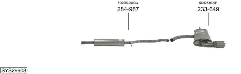 BOSAL SYS29908