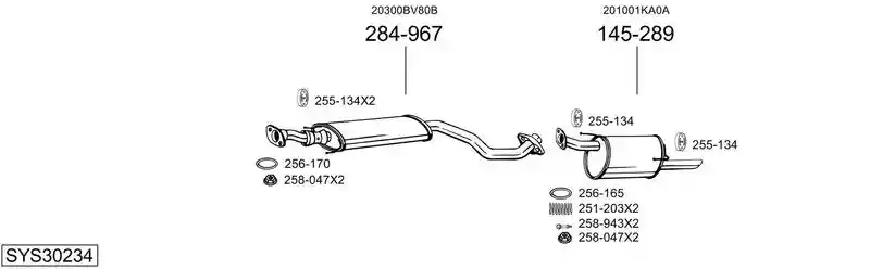 BOSAL SYS30234