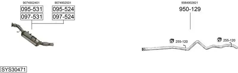 BOSAL SYS30471