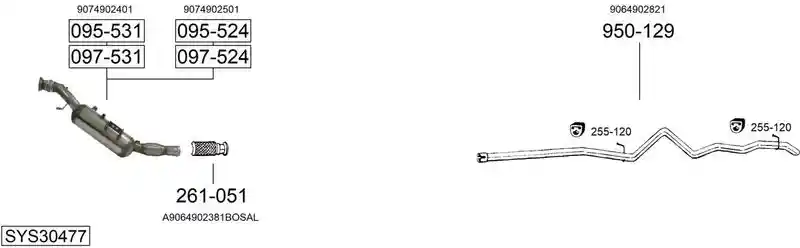 BOSAL SYS30477
