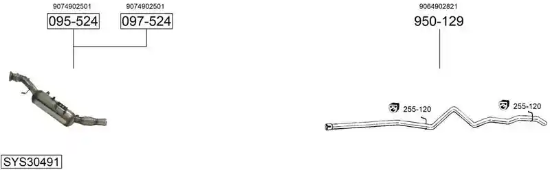 BOSAL SYS30491