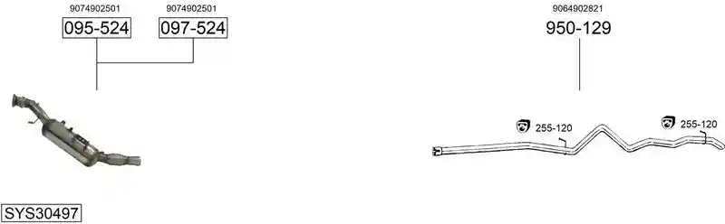 BOSAL SYS30497