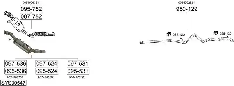 BOSAL SYS30547
