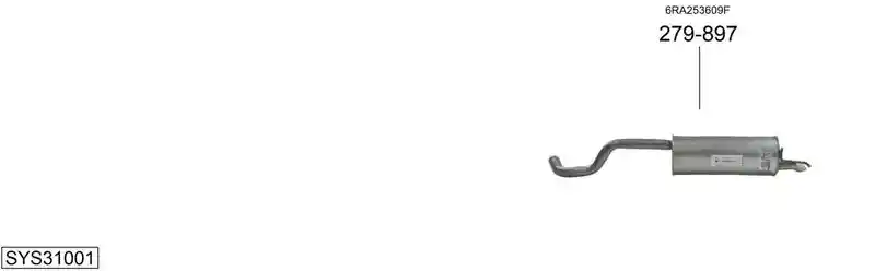 BOSAL SYS31001