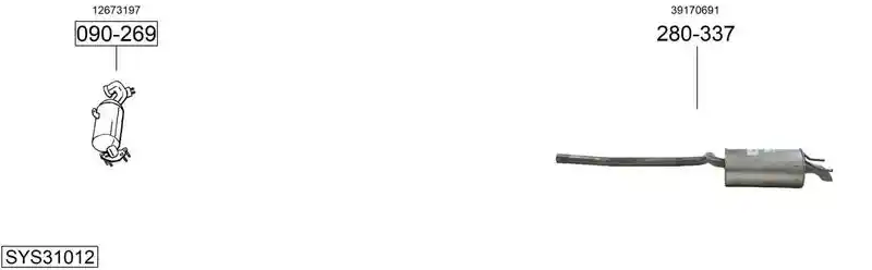 BOSAL SYS31012