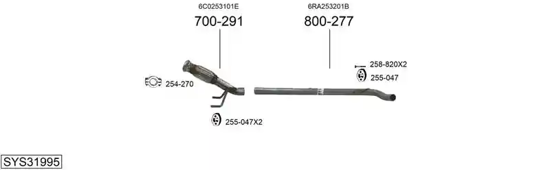 BOSAL SYS31995