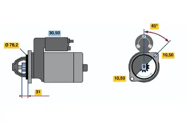 BOSCH 0 001 107 024