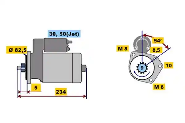 BOSCH 0 001 107 025