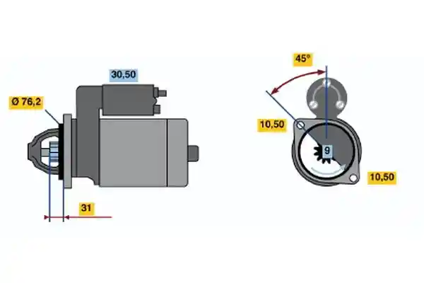 BOSCH 0 001 107 058
