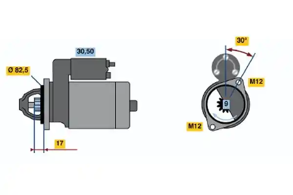 BOSCH 0 001 107 073