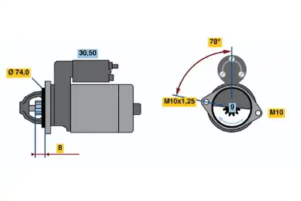 BOSCH 0 001 107 079