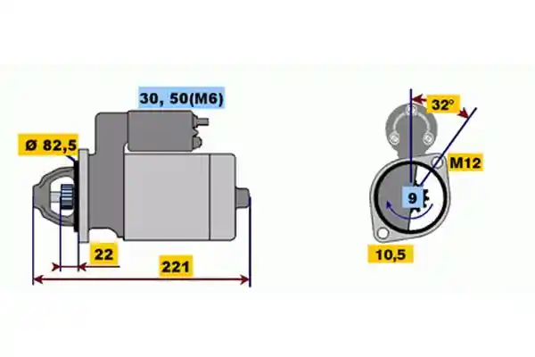 BOSCH 0 001 107 100