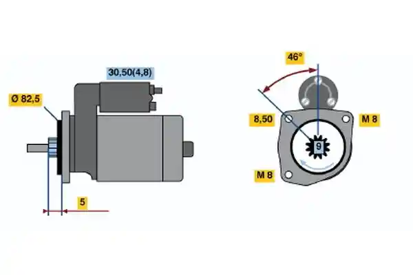 BOSCH 0 001 107 105