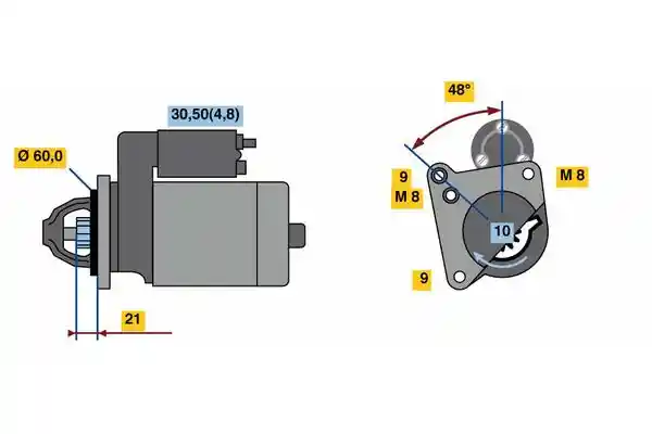 BOSCH 0 001 107 110