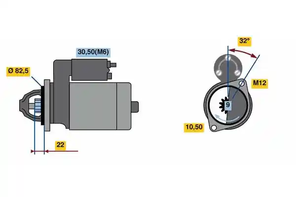 BOSCH 0 001 107 112