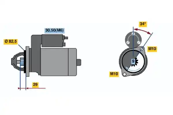 BOSCH 0 001 107 403
