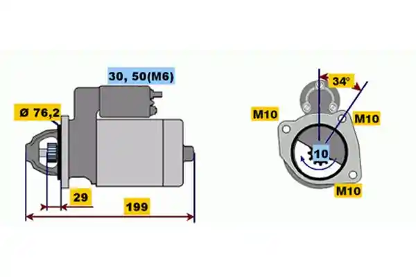 BOSCH 0 001 107 407