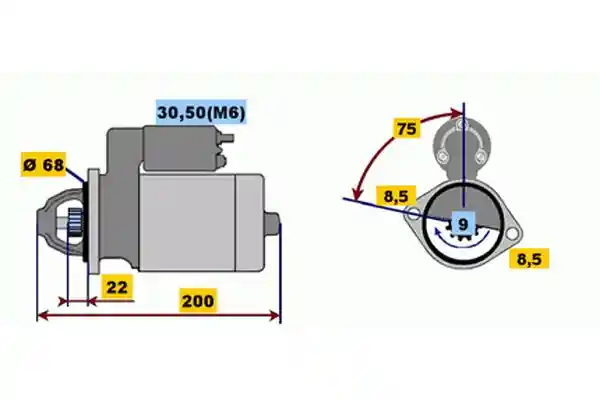 BOSCH 0 001 107 409
