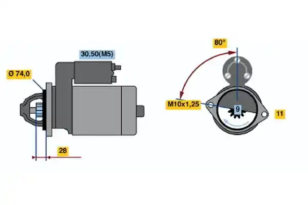 BOSCH 0 001 107 438
