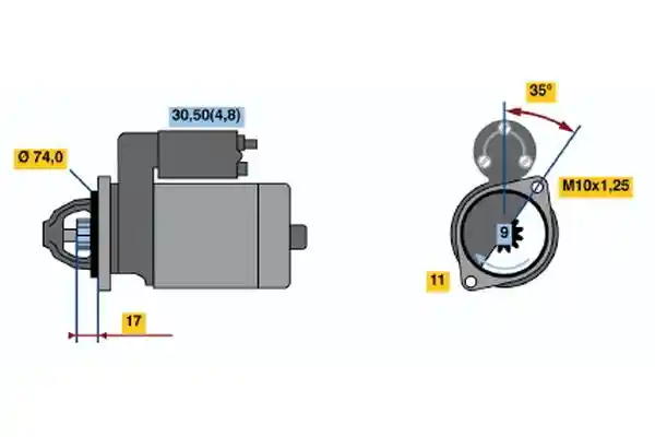 BOSCH 0 001 107 440