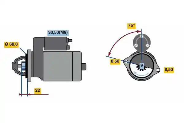 BOSCH 0 001 107 492