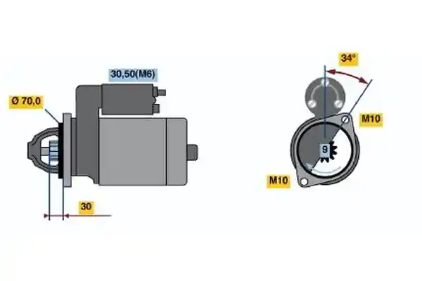 BOSCH 0 001 107 540