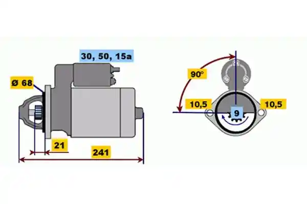 BOSCH 0 001 108 053