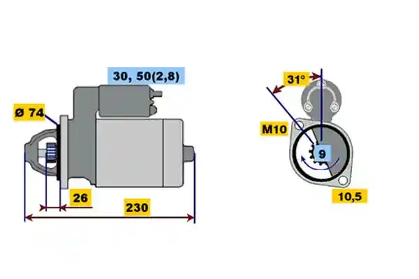 BOSCH 0 001 108 206