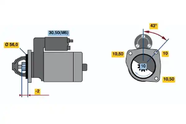 BOSCH 0 001 108 411
