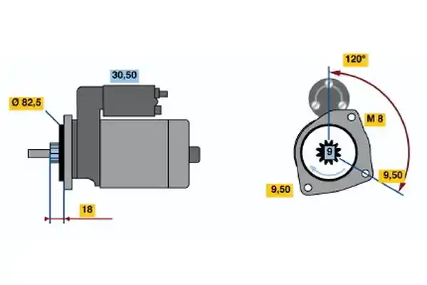 BOSCH 0 001 110 007