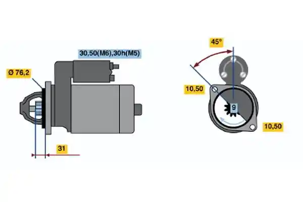 BOSCH 0 001 110 041