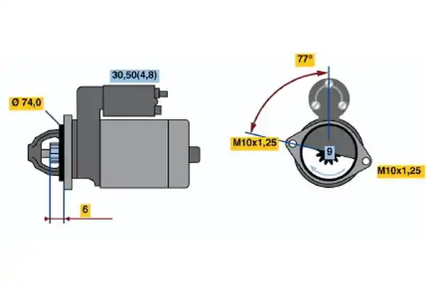 BOSCH 0 001 110 132