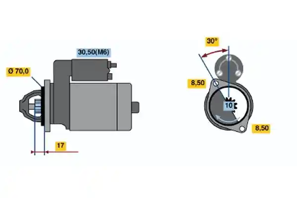 BOSCH 0 001 115 008