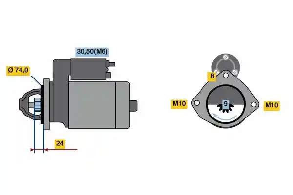 BOSCH 0 001 115 040