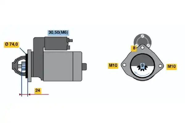 BOSCH 0 001 115 045