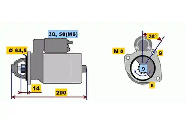BOSCH 0 001 116 005
