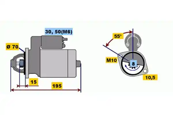 BOSCH 0 001 116 006