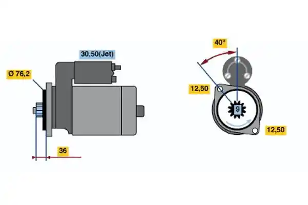 BOSCH 0 001 121 006